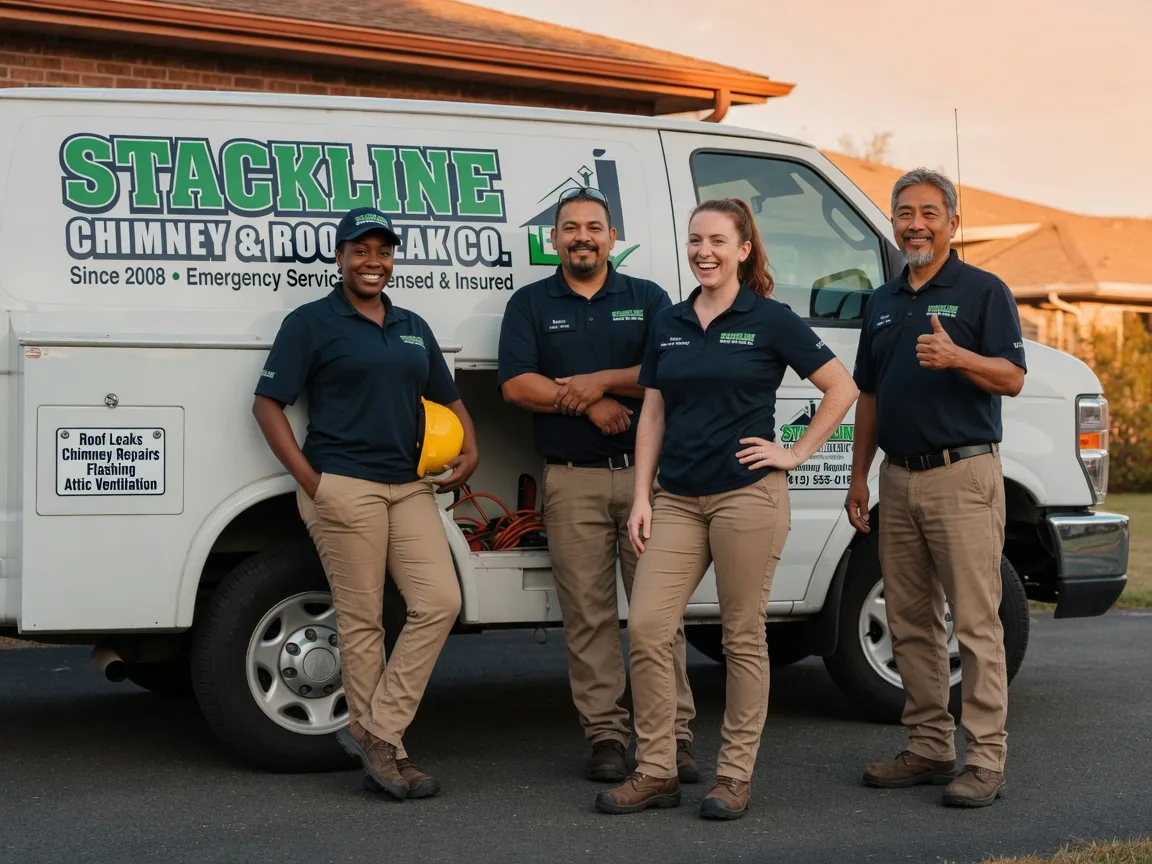 Chimney flashing repair company in Saint Johns, MI